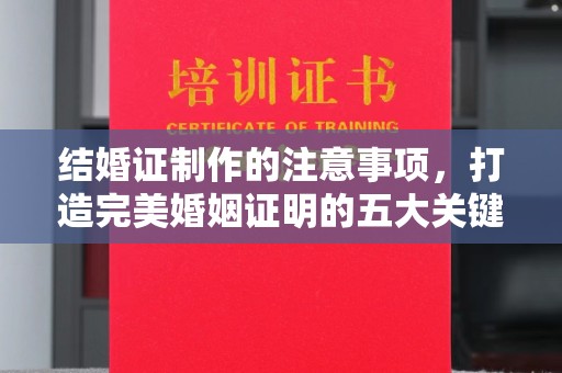 天镇结婚证制作的注意事项，打造完美婚姻证明的五大关键点