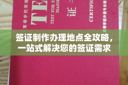 天镇签证制作办理地点全攻略，一站式解决您的签证需求