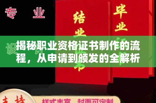 天镇揭秘职业资格证书制作的流程，从申请到颁发的全解析