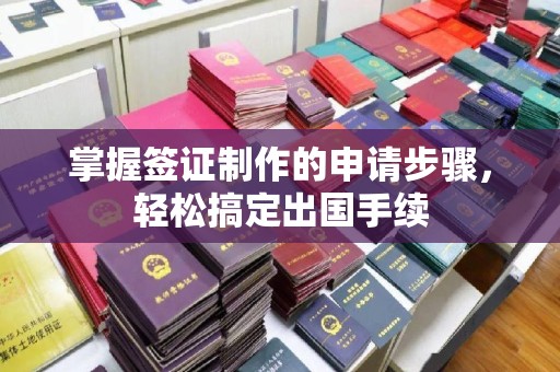 天镇掌握签证制作的申请步骤，轻松搞定出国手续